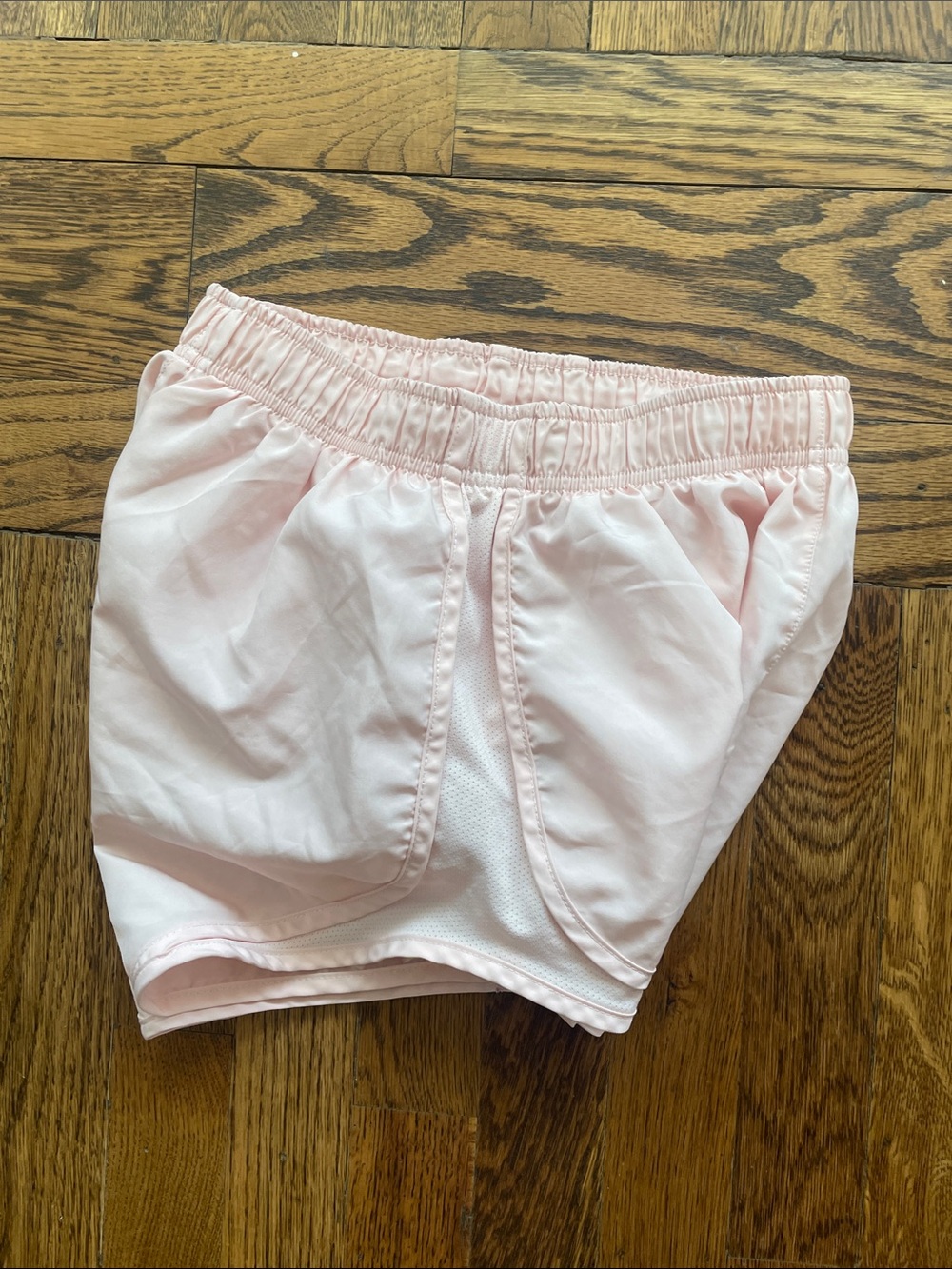 Nike Light Pink Athletic Running Shorts - Picture 3 of 7
